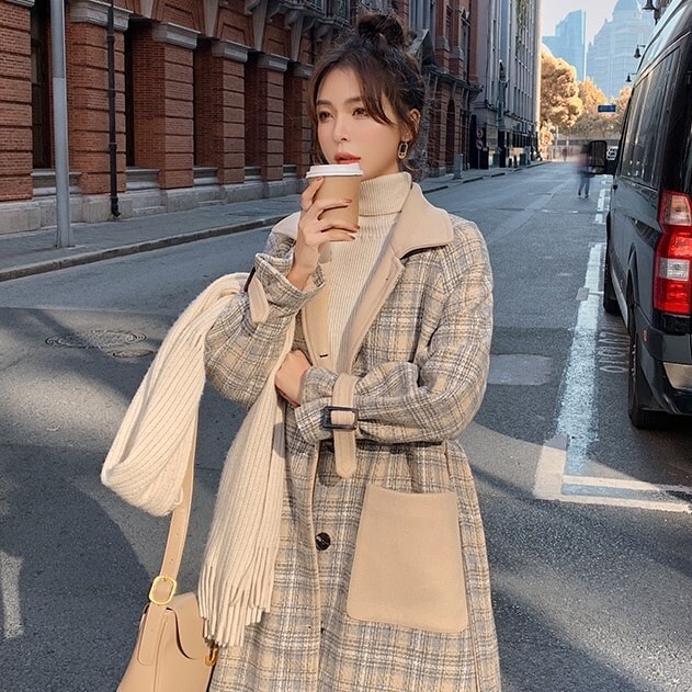 アウター コート ロング丈 袖あり 長袖 襟付き ストレート かわいい 大人可愛い きれいめ シンプル 大人 上品 おしゃれ レトロ 大人女子 こなれ感 ラフ ラブリー ルーズ エレガント モダン