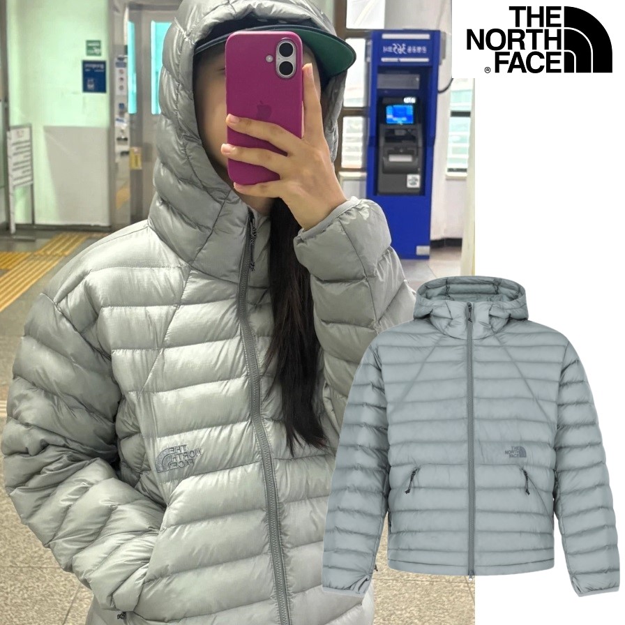 Ventus On Jacket Silver 25FW 【日本未発売】 韓国限定 完売必須 人気 軽量 防寒 ブルゾン ユニセックス NJ3NR56J