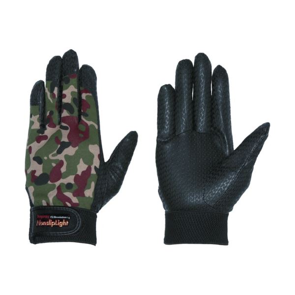 （まとめ）ペンギンエース ノンスリップライト Pパターンマジック M 迷彩 1双[x3]