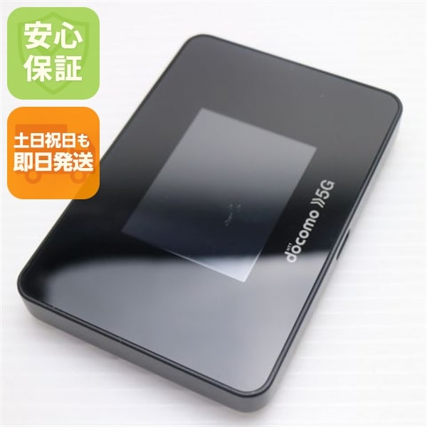 新品同様 SH-52B Wi-Fi STATION ブラック 白ロム 本体 即日発送 土日祝発送OK 145