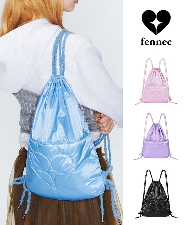 Qoo10 フェネック HEART STRING BAG リュッ Qoo10 フェネック HEART STRING BAG リュッ