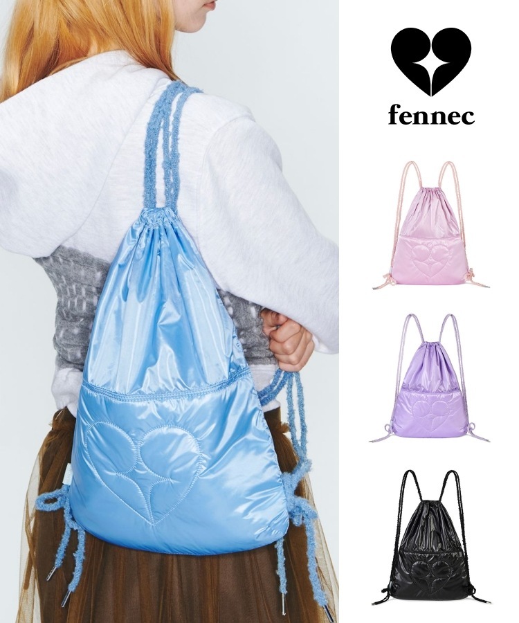 ★送料・関税込★FENNEC★HEART STRING BAG★ MUSINSA公式 | fennec HEART STRING BAG - LAVENDER