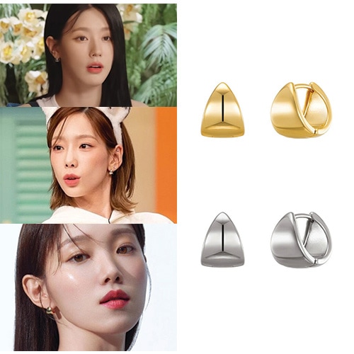 [テヨン/チョンウンチェ着用]ボールドコーンピアス/韓国ファッション デイリーアクセサリー SNSで人気 6,600円