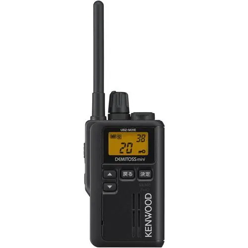 KENWOOD UBZ-M31E-B トランシーバー DEMITOSS MINI ブラック 11,136円