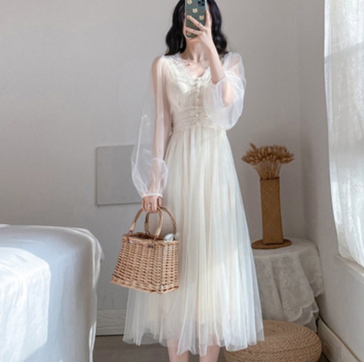 ワンピース デート ワンピドレス ロング ロング丈 袖あり 長袖 かわいい 大人可愛い きれいめ シンプル カジュアル 大人 上品 おしゃれ お洒落 かっこいい 大人女子 こなれ感 個性的 クール