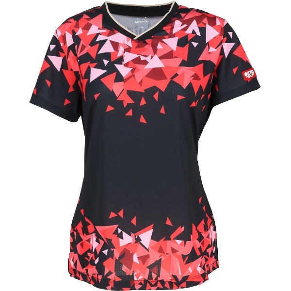 JUIC ジュウイック JUICアストラS 卓球 ゲームシャツレディース 5693-BK 半袖