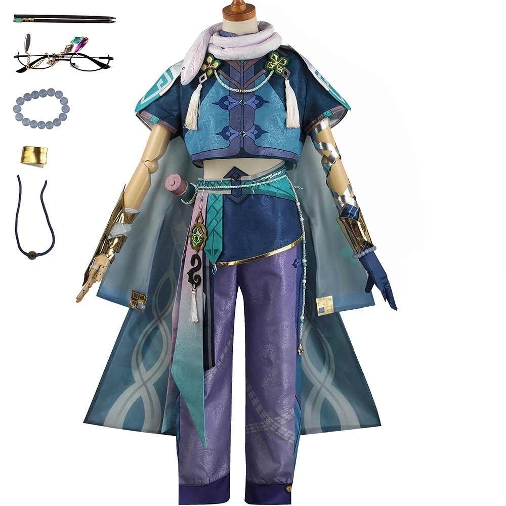 元神cos服不卜神目コスプレ舞台服元神白術コスプレ服