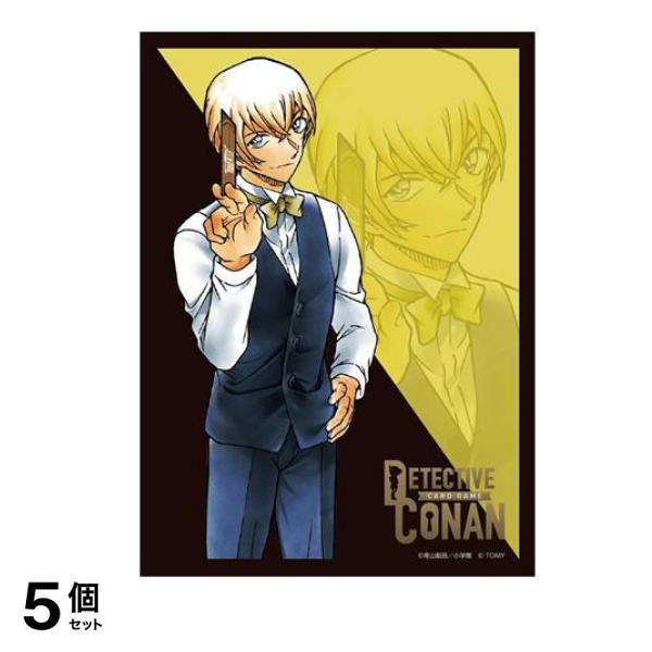 名探偵コナンTCG DXカードスリーブ 安室透 64枚入 5個セット