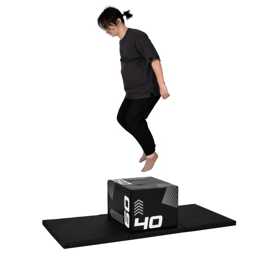 プライオボックス ソフト 40x50x60cm プライオメトリクス 昇降台 跳び箱 ボックス ジャンプ台 ステップ台 3in1 体幹 トレーニング