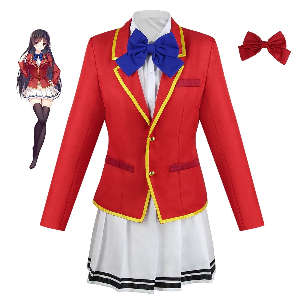 K1232実力至上主义の教室へようこそcos服堀北铃音コスプレ演技服女装