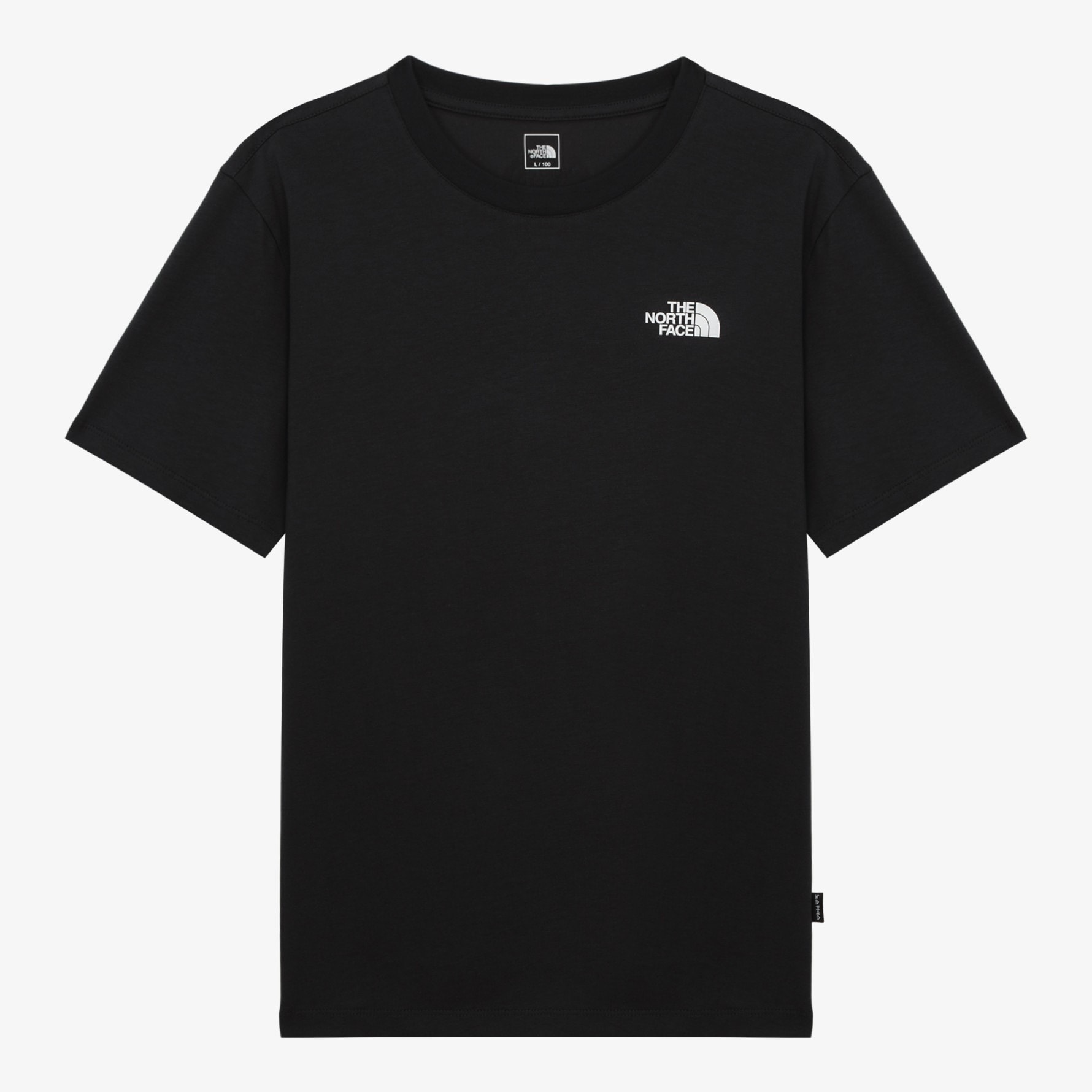 韓国正規品保証 関税負担なし NT7UR59A TNF HANGEUL S S R TEEイリー 基本 着装 男子 女子 人気 韓国 ファッション 男女共用 アウトド