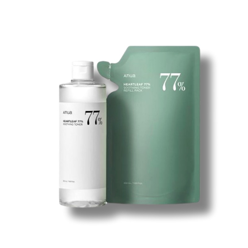 ドクダミ 77 スージング トナー350ml 詰め替えセット（350ml+350ml詰め替え）