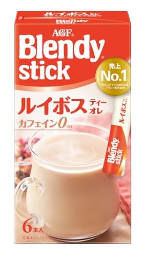 他サイト： AGF(エージーエフ) ブレンディ スティック ルイボスティーオレ 6本×6箱【 デカフェ・ノンカフェイン 】の商品画像