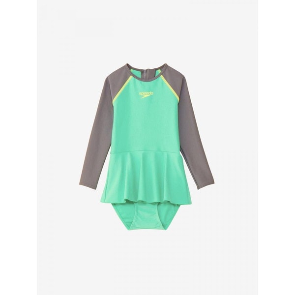 Speedo スピード キッズロングスリーブスーツ ガールズ SLG92401-MN 水着