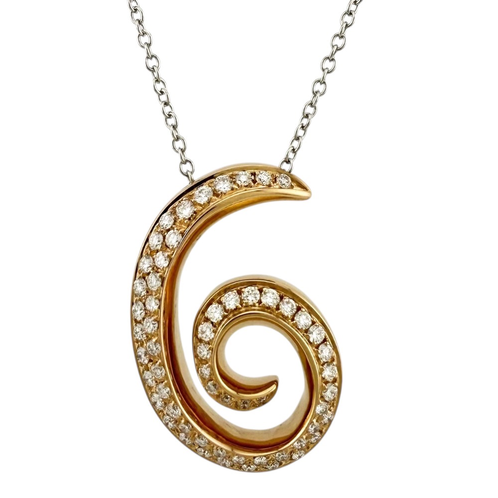 フランクミュラー タリスマン No.6 ネックレス 18金 K18ピンクゴールド ダイヤモンド FRANCK MULLER 中古 美品