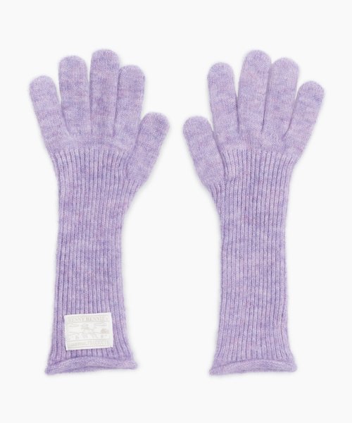 RENNYRENNIE_FINGER HOLE LONG GLOVES [ TANGER PURPLE ]