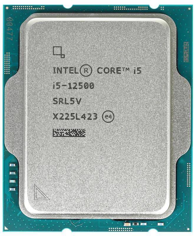 Intel Core i5-12500 SRL5V 6 cores 12 threads 65 W TDP 3 GHz 4.6 GHz Socket 1700