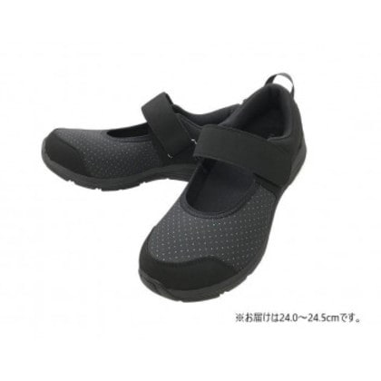 すたこらさんソフト 晴77 ブラック 24.0～24.5cm