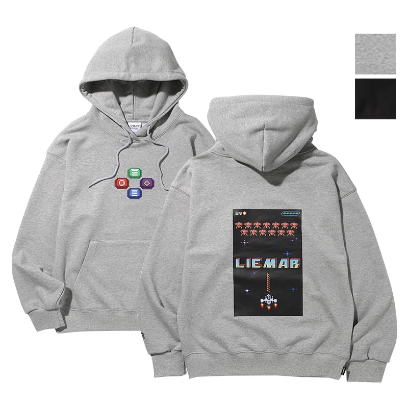 GEARED PATHWAY HOODIE レトロゲームデザイン長袖Ｔシャツ 2色 4サイズ