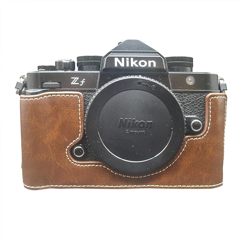 kinokoo NIKON ZF ケース Z F ケースkinokoo NIKON z f/ZF 専用 カメラケース ボディケース バッテリーの交換でき 三脚ネジ穴付き カメラケース PUレザー（コ
