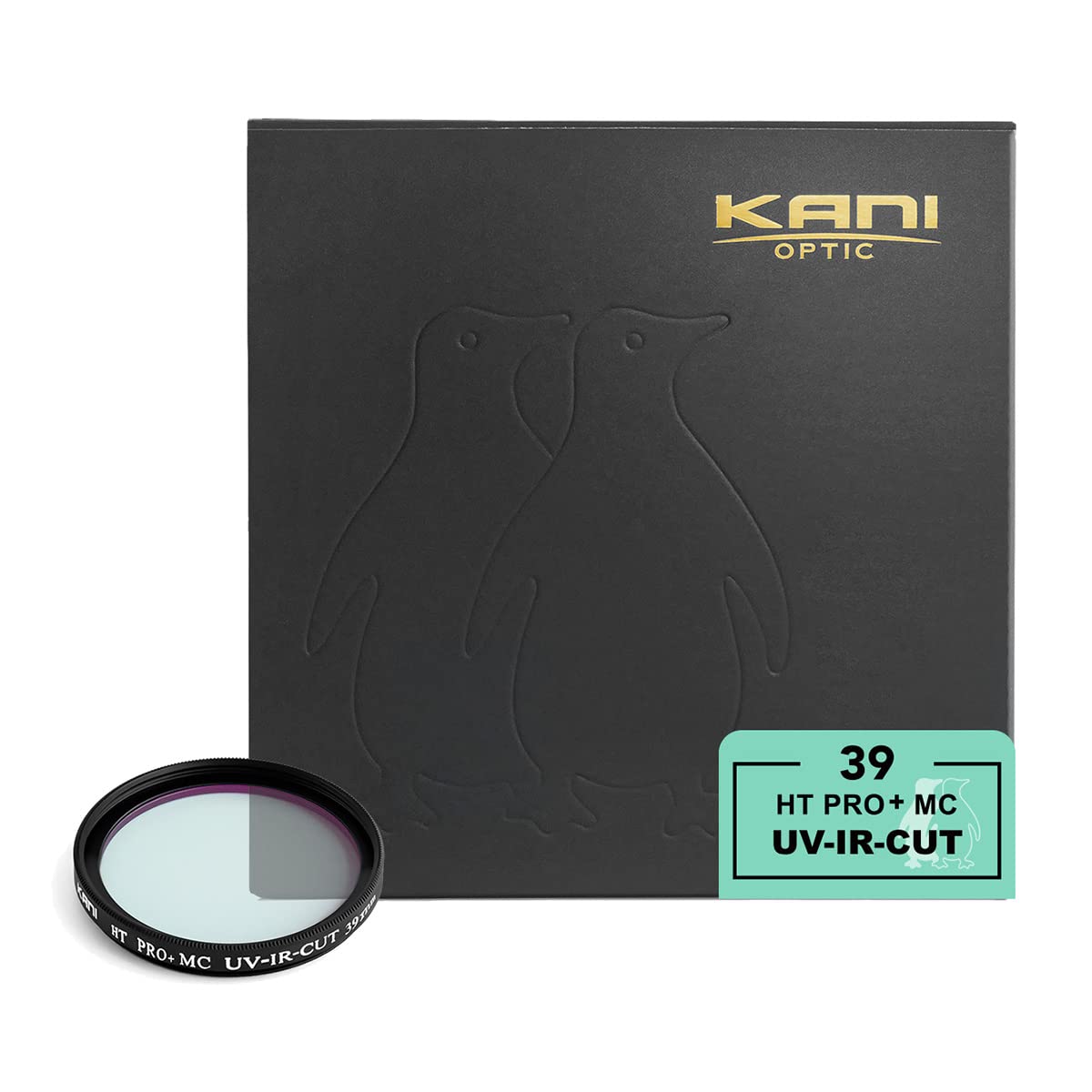 KANI 39mm UVフィルター HT PRO+ MC UV-IR-CUT 紫外線カット 赤外線カット レンズ保護用 低反射 撥水 撥油 防汚 帯電防止 ナノコーティング 813466