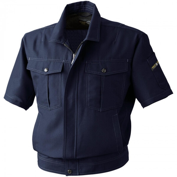 971 半袖ブルゾン LLサイズ ネイビー(1) Absolute GEAR