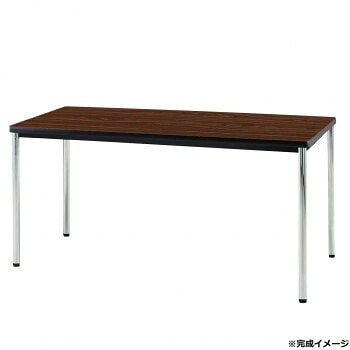 藤沢工業（TOKIO） ミーティングテーブル TDWS-1275M ローズ