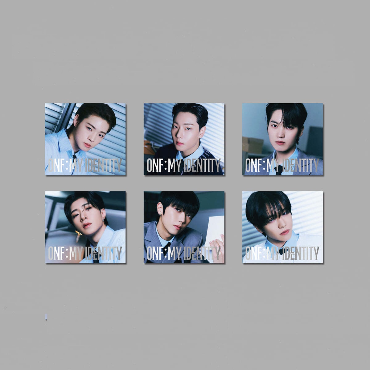 [未開封新品] (DIGIPACK 6種set) オンアンドオフ (ONF) The 2nd Album Part.1 ONF:MY IDENTITY デジパック