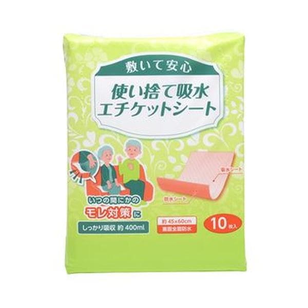 （まとめ）ストリックスデザイン使い捨て吸水エチケットシート SK-001 1パック（10枚）20セット