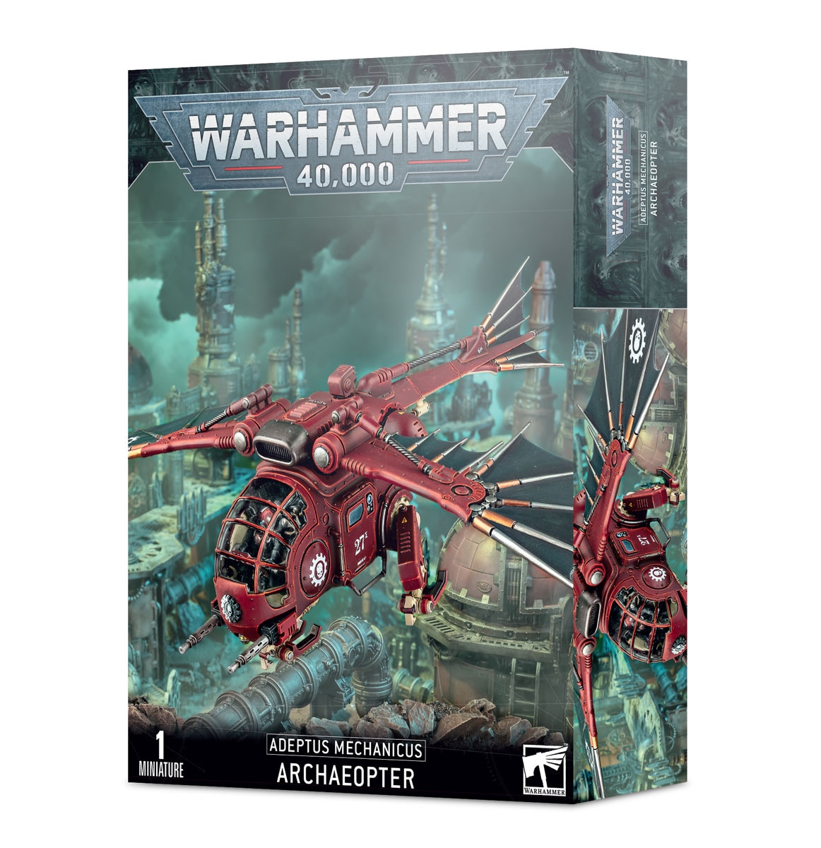 ゲームズワークショップ ADEPTUS MECHANICUS: ARCHAEOPTER アデプトゥス・メカニカス：アーケオプター ウォーハンマー GWS 59-22 メカニカスアーケオプター