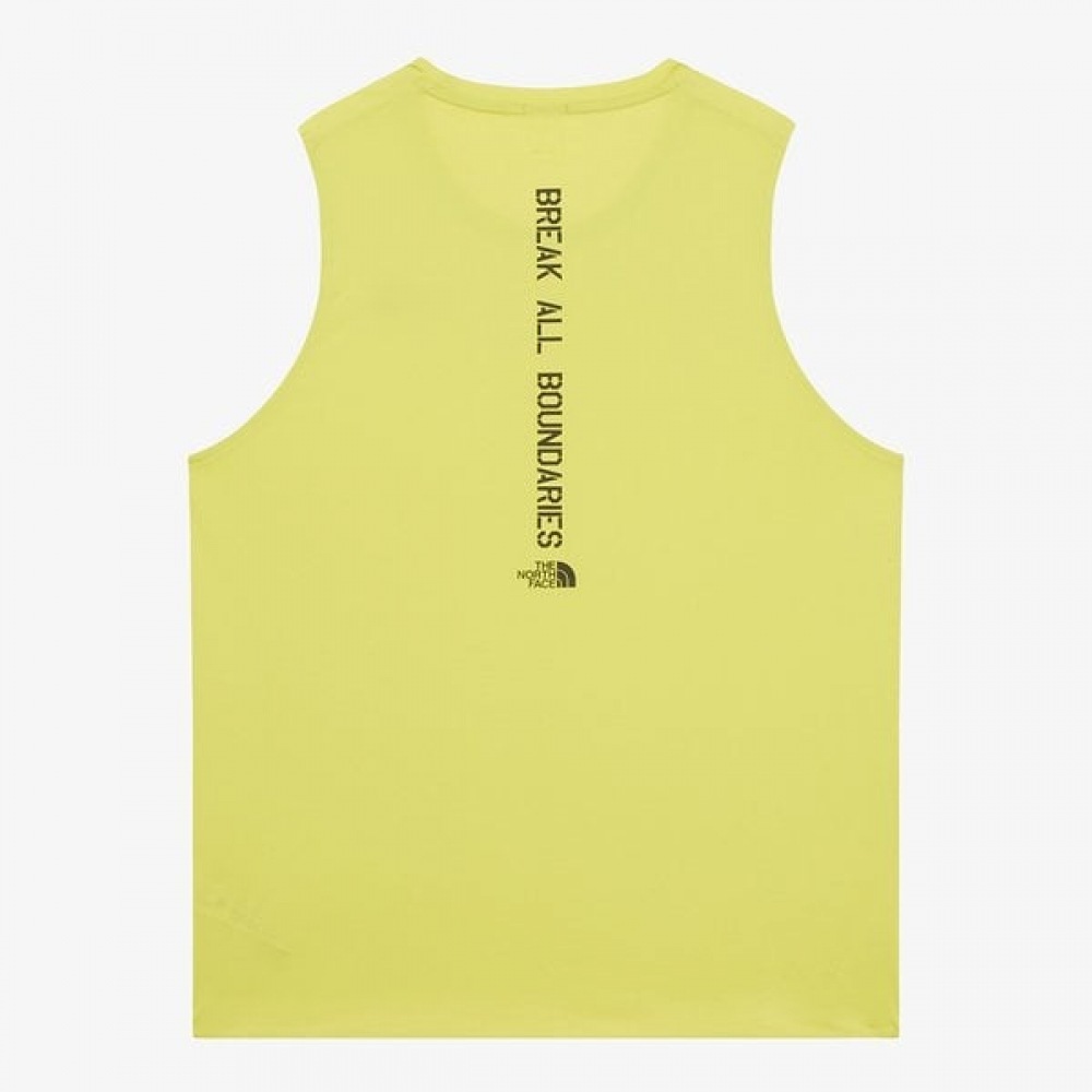 [ノースフェイス公式] NT7VR02B メンズ TNF ランスリーブレス_ライム