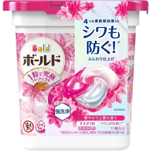 P&G ボールド ジェルボール4D 華やかプレミアムブロッサムの香り 本体 