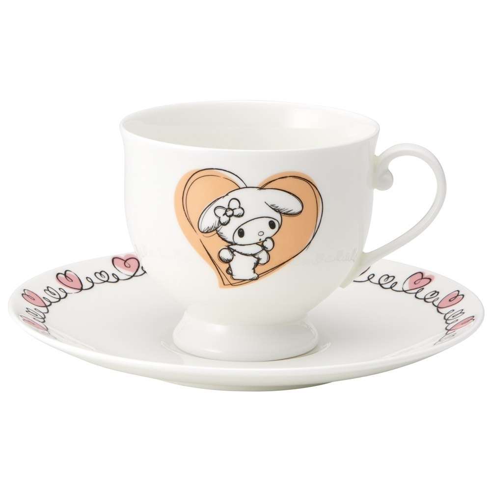 スケーター カップ＆ソーサー ＭＭドローイング CBCS24 4973307705120