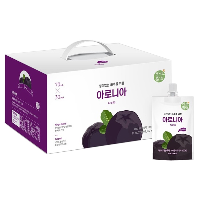 チョンホエンケア一日活気のある一日のためのアロニア（70ml30個） 6,320円