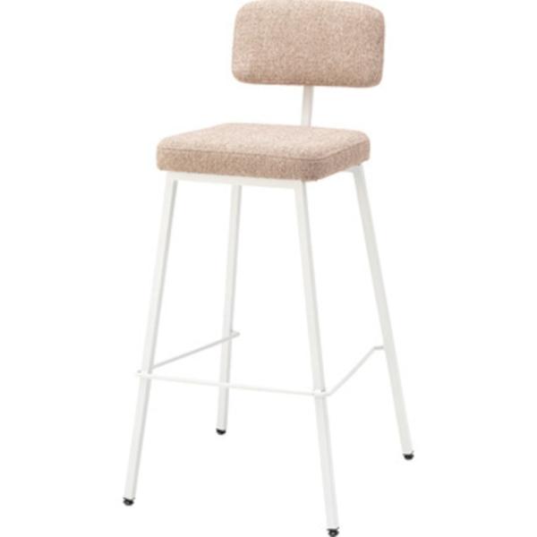 ホワイト脚のカジュアルなハイチェア 北欧 インダストリアル チェア ダイニングチェア ダイニング キッチン ダイニングキッチン