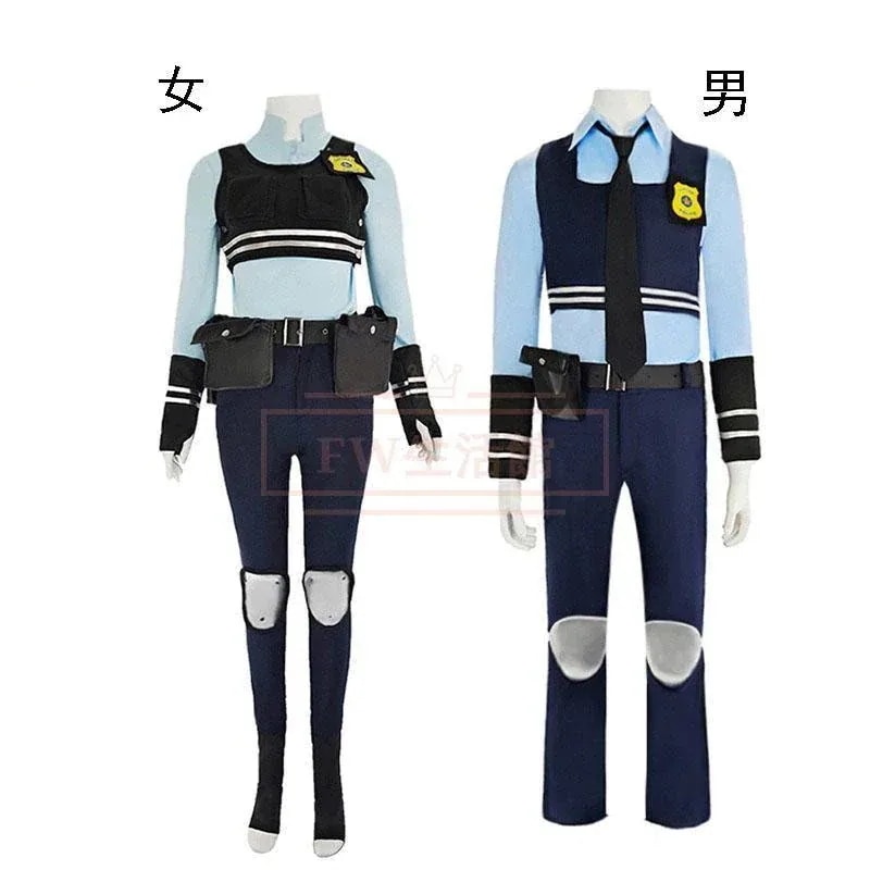 警服 ゲーム 新品掲載！ズートピア ジュディ アニメ 演出服 ハロウィン コスチューム 警察官 コスプレ衣装 変装