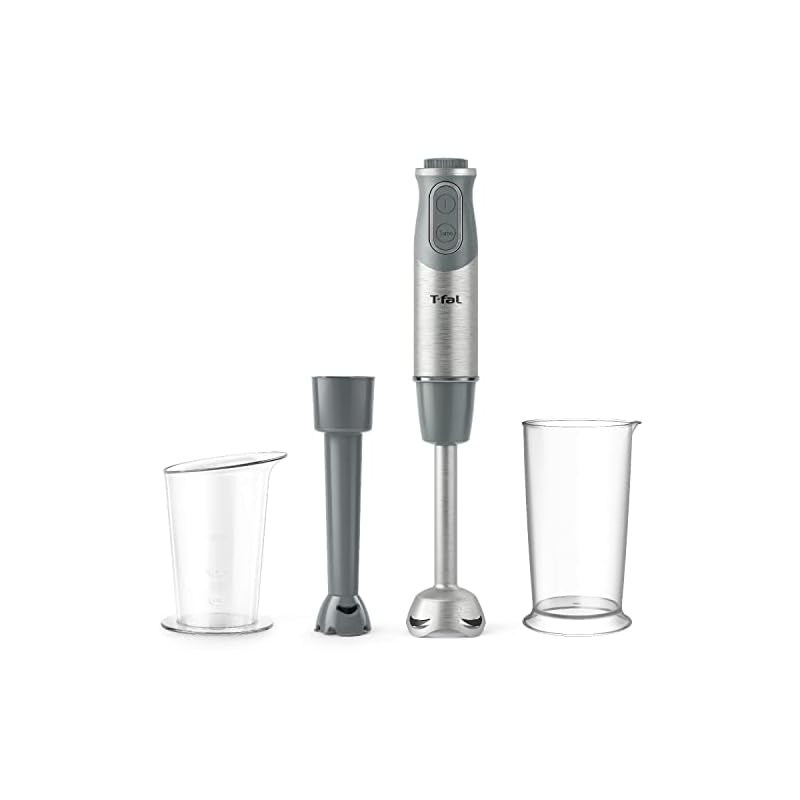 ティファール ハンドブレンダー 1台3役 離乳食づくり/つぶす/混ぜる 「ハンドブレンダー べビー ライトグレー」 レシピブック付き HB65GDJP