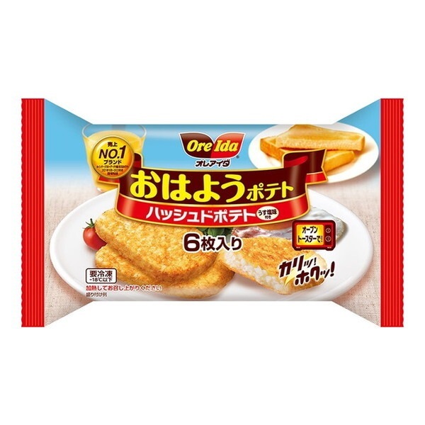 ハインツ日本 おはようポテト 6枚入り x12 メーカー直送