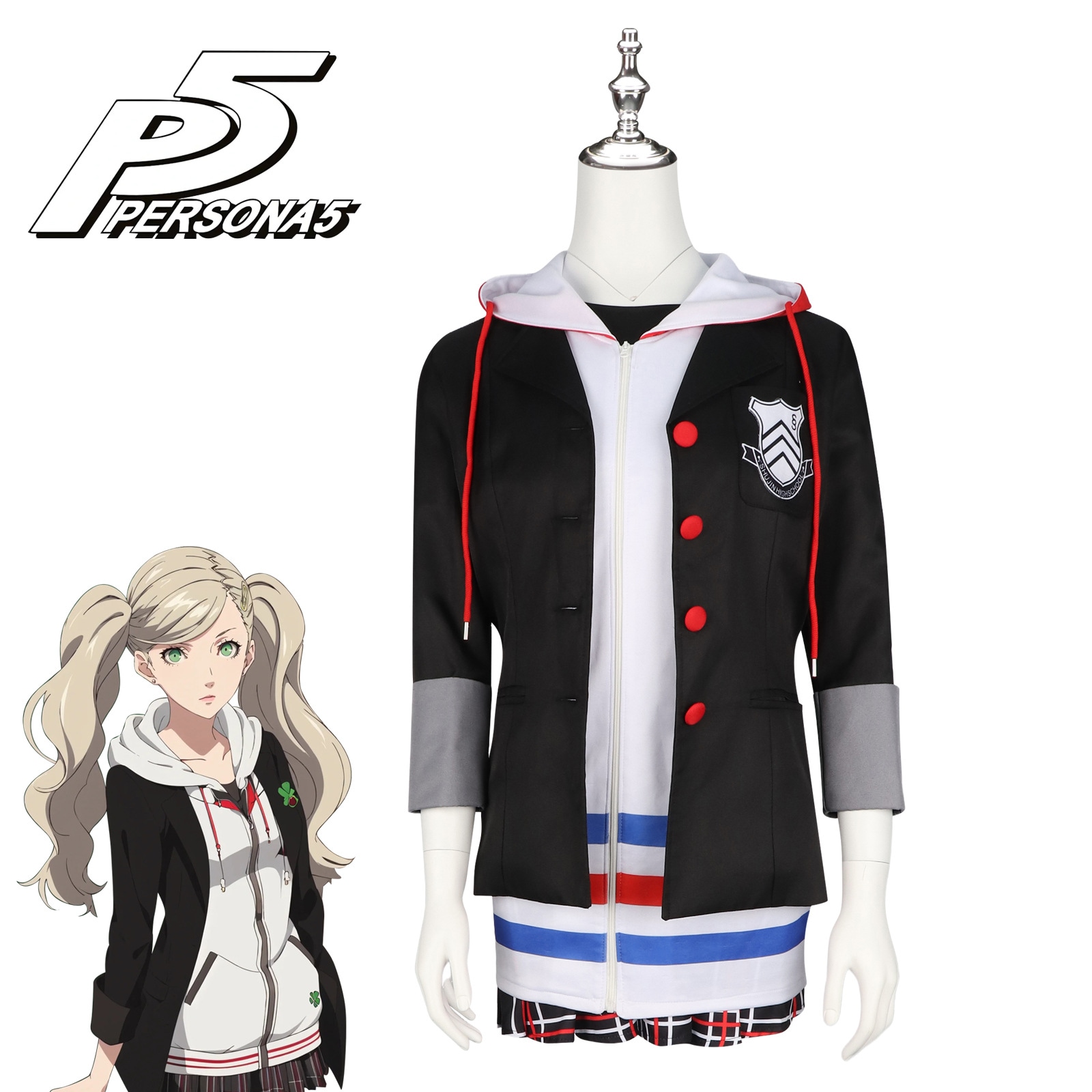 女神異聞録5p5高巻杏cos服女漫展ハロウィンコスプレアニメ衣装衣装衣装セット女