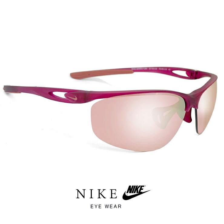 レディース サングラス aerofly lb e dz7350 638 エアロフライ スポーツサングラス 軽量 モデル ミラーレンズ uvカット 紫外線対策 ランニング 自転車 テニス マラソン