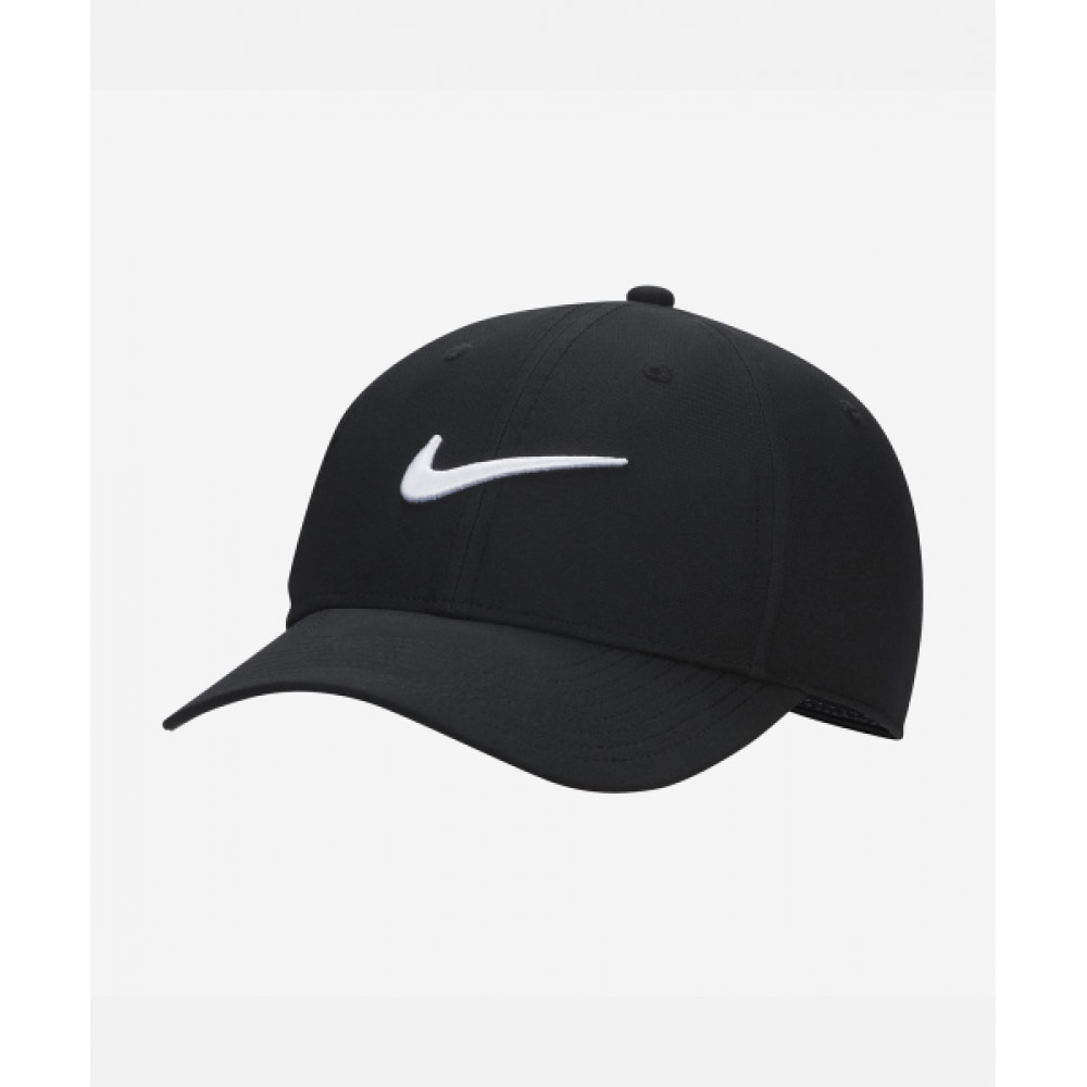 NIKE ドライフィットクラブストラクチャースウッシュキャップ M-ブラック:ホワイト/ FB5625-010