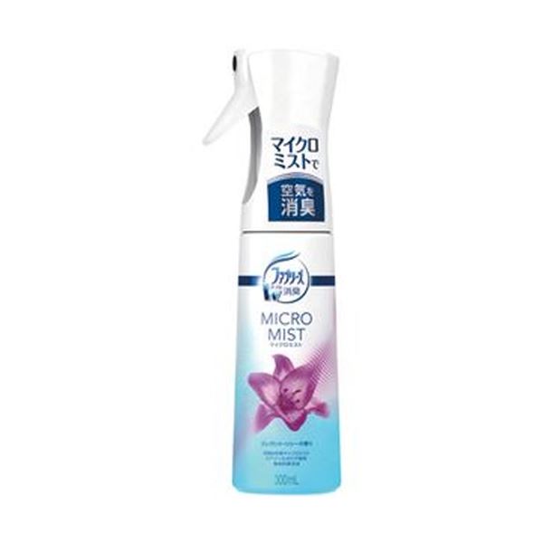 （まとめ）P＆G ファブリーズマイクロミスト エレガントリリーの香り 本体 300ml 1本20セット