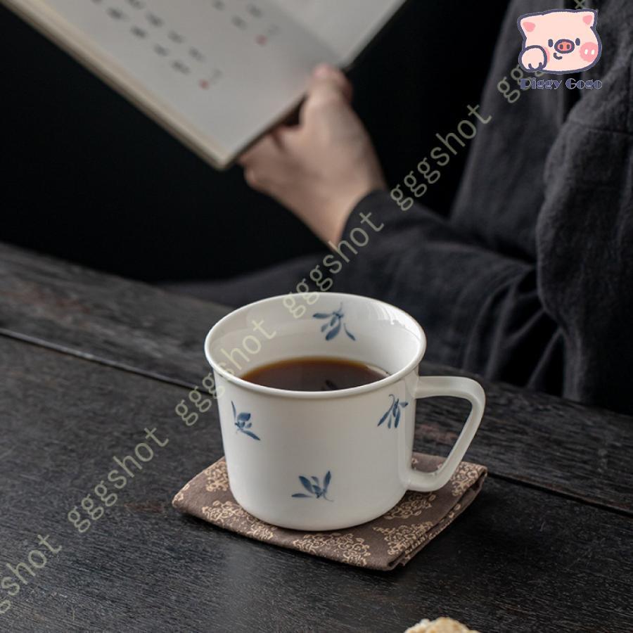 マグカップ コーヒーカップ ティーカップ コップ カフェ 紅茶 お茶 カフェ風 おしゃれ かわいい 軽量 軽い マグ 陶器 食器 器 うつわ 北欧 シンプル カップ
