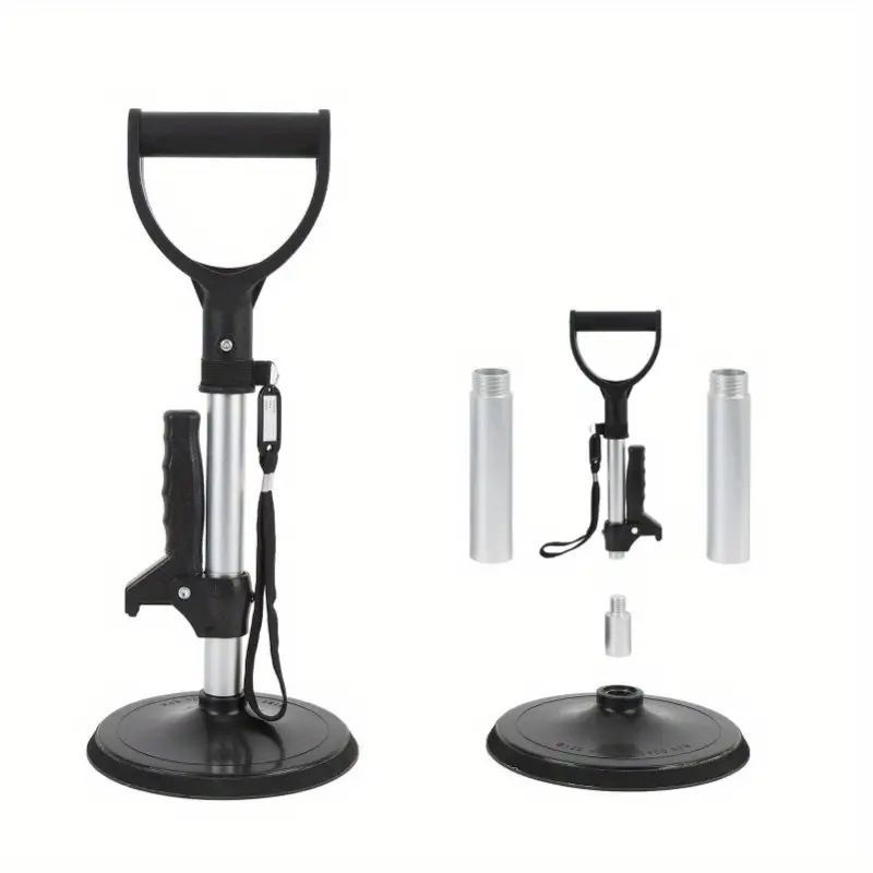 高齢者が立ち上がるのを助けるための移動補助具調節可能で滑りにくいので持ち運びやすい日常の屋内外旅行に役立つ霧面シルバー