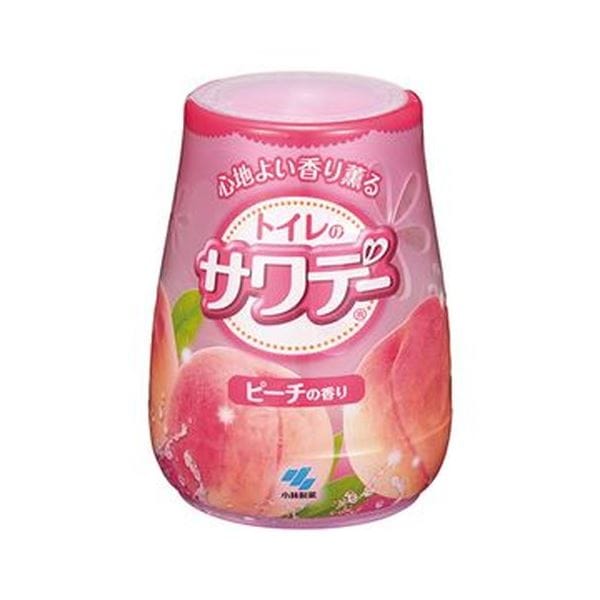 （まとめ）小林製薬 サワデー気分はじけるピーチの香り 本体 140g 1個[x20セット]