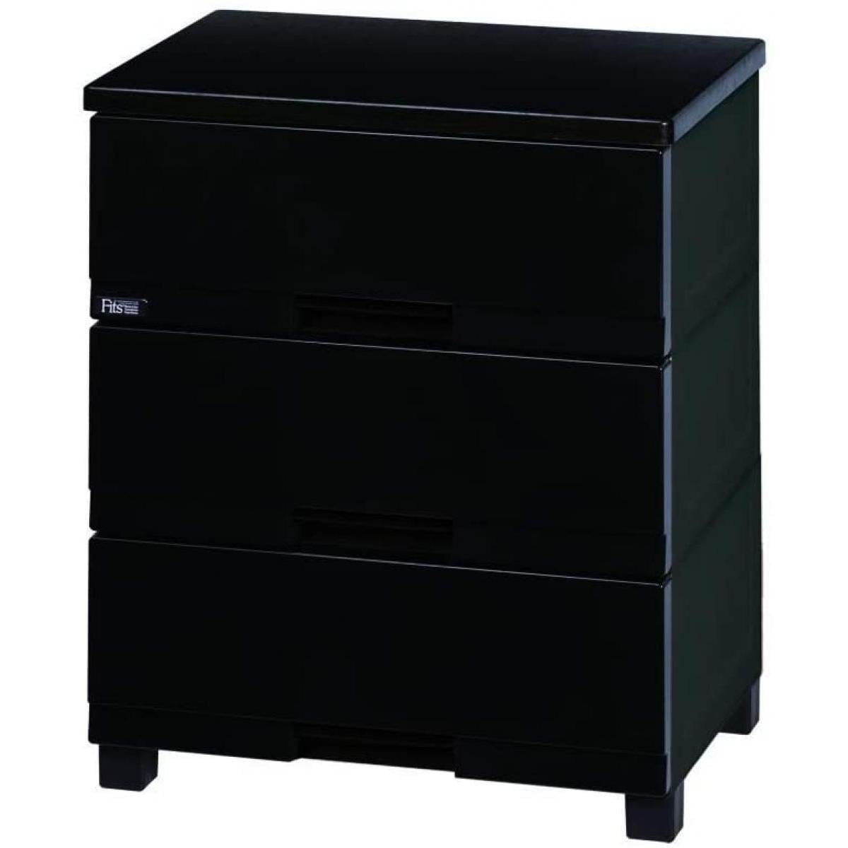 天馬 チェスト フィッツプラスプレミアム ＦＰ５５０３ FP5503 プレミアムブラック3段 幅55×奥行41×高さ66cm 11,486円