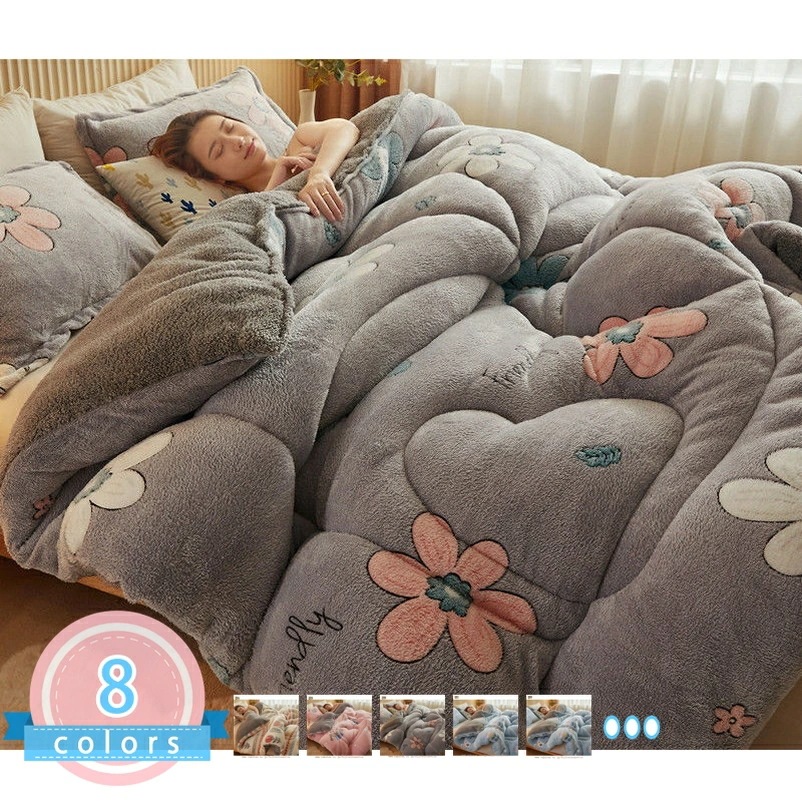 掛け布団 シングル ダブル おしゃれ 洗える 厚手 二枚合わせ 綿入れ い 秋冬 マイクロファイバー なめらか肌触り 防寒 寝室 リビング 持ち運びもしやすい アウトドア お昼寝ブランケット 肌掛け布