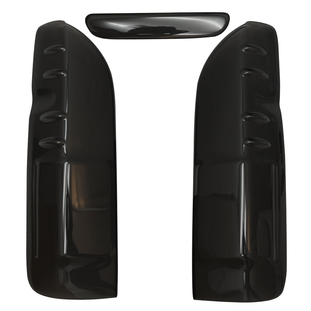 ハイエース 200系 フィン付き スモーク テール ライト ハイマウント ストップ ランプ 3点セット テールランプ カバー カスタム 6,073円