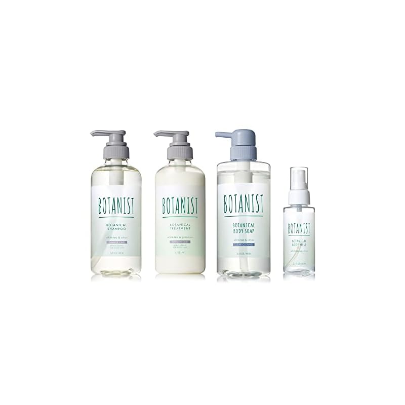［セット買い］BOTANIST(ボタニスト) ボタニカルリフレッシュヘアケアセット シャンプー&トリートメント【ダメージケア】ボディーソープ【クリアクレンズ】&ボディーミスト 夏限定4点セット リニュ