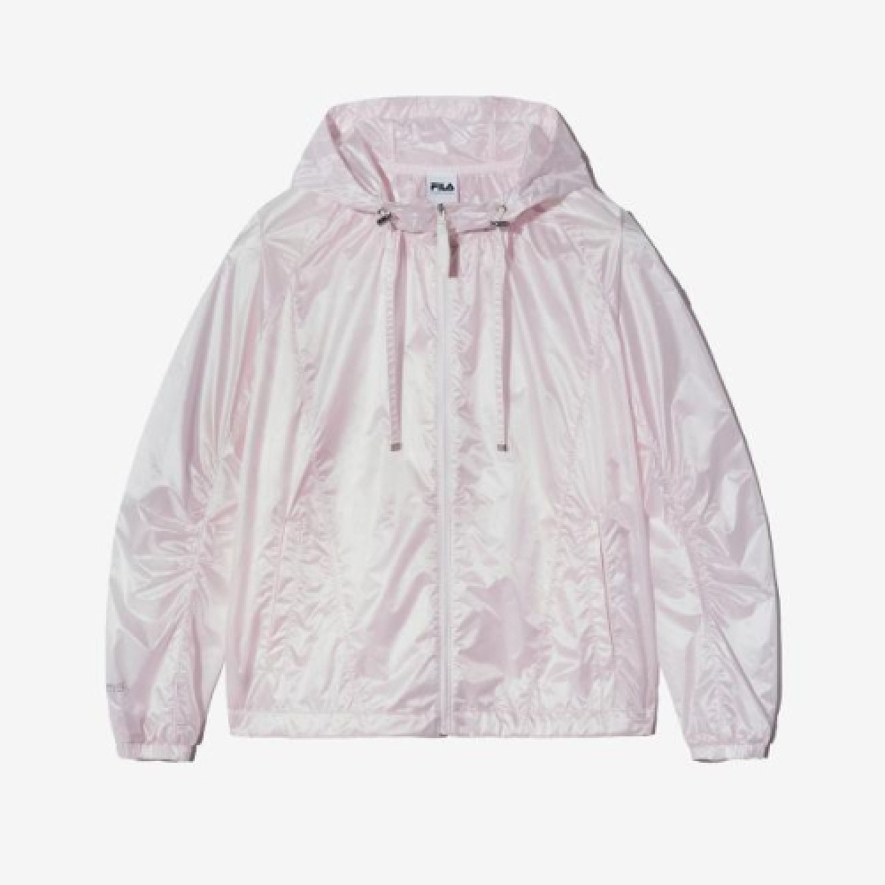 FILA 女性用パーテックスフード付きウィンドブレーカー (FS2JKH2155FLPK)
